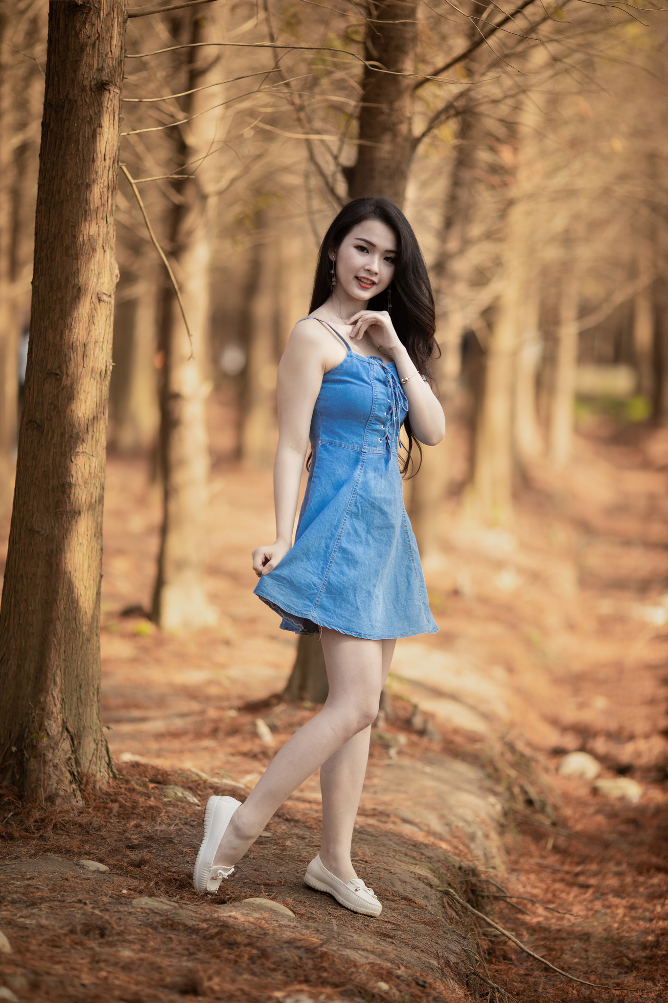 沈秋國作品  邻家女孩杨宓凌